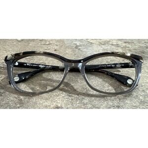 FYSH UK 3526 920 Grey Tortoise Women's Cat Eye Eyeglasses Frames 54-18-135-35 G5